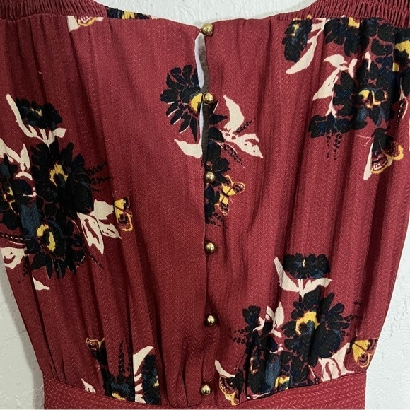 FREE People All I Got Floral Maxi Dress Size 0 - Picture 11 of 13